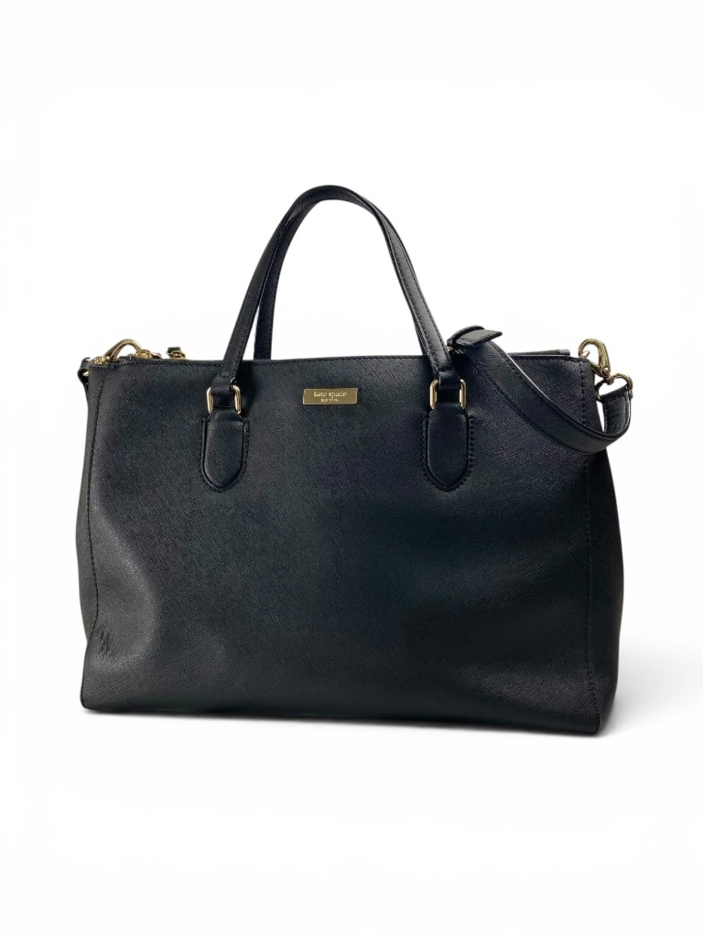 ♠️ KATE SPADE New York Laurel Way Leighann Satchel in Black - Picture 2 of 15